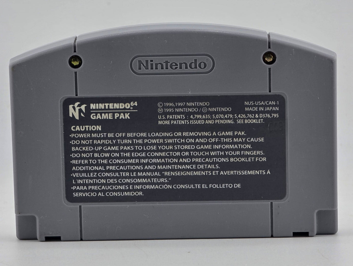 CRUIS'N USA ELECCIÓN DE JUGADORES NINTENDO 64 N64