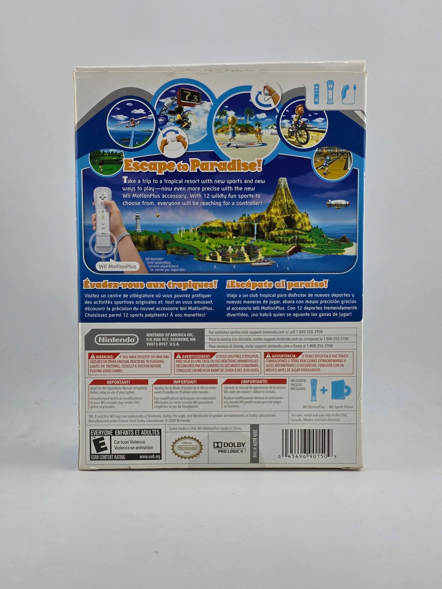 Wii Sports Resort avec 1 Wii Motionplus Nintendo Wii