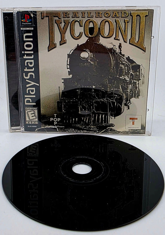 Railroad Tycoon II 2 Playstation PS1