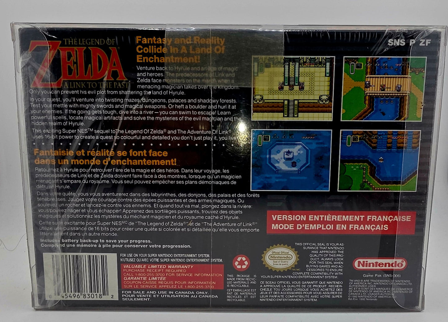 The Legend Of Zelda A Link To The Past Super Nintendo SNES