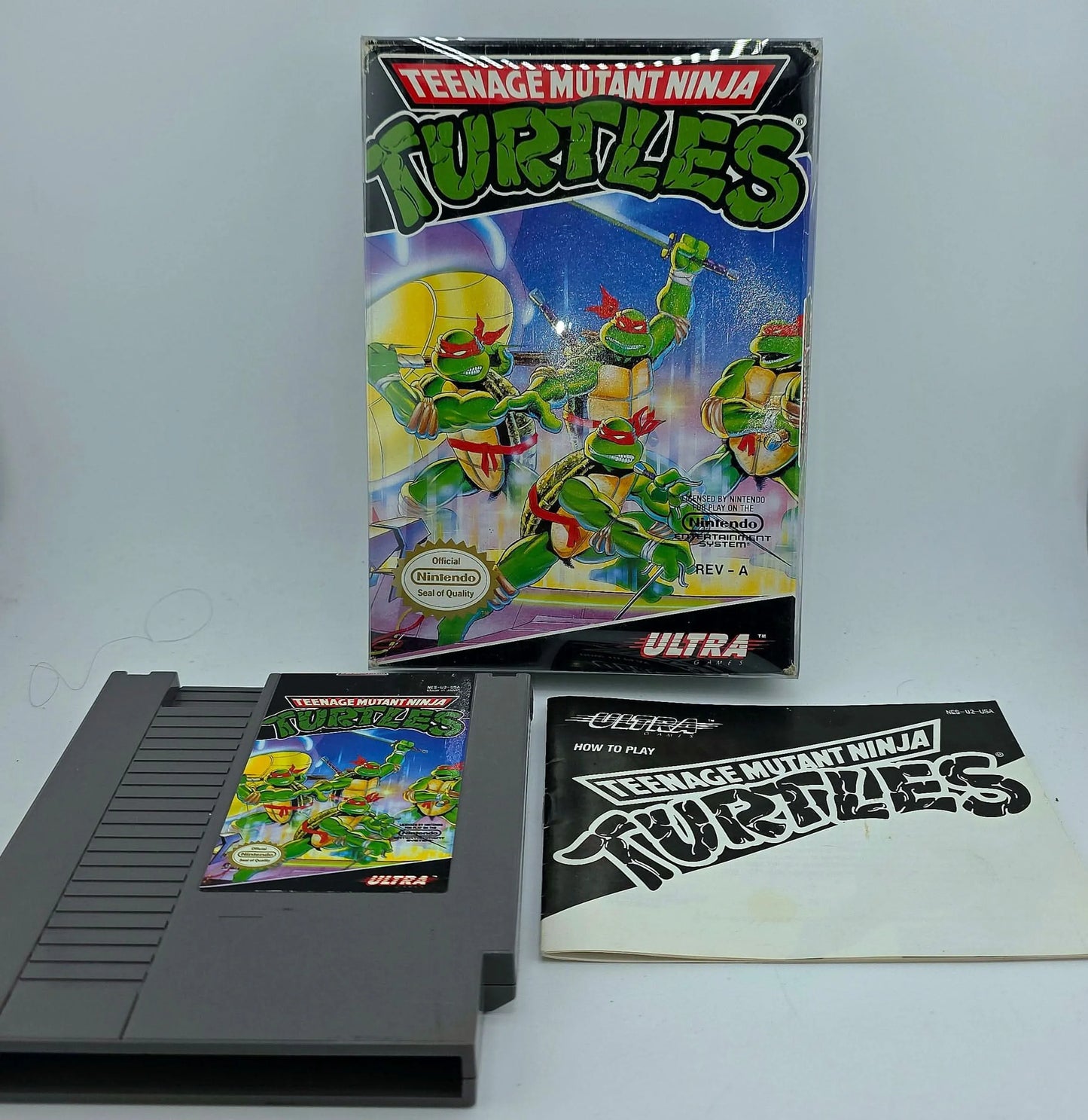 Teenage Mutant Ninja Turtles En Boite Nintendo Nes