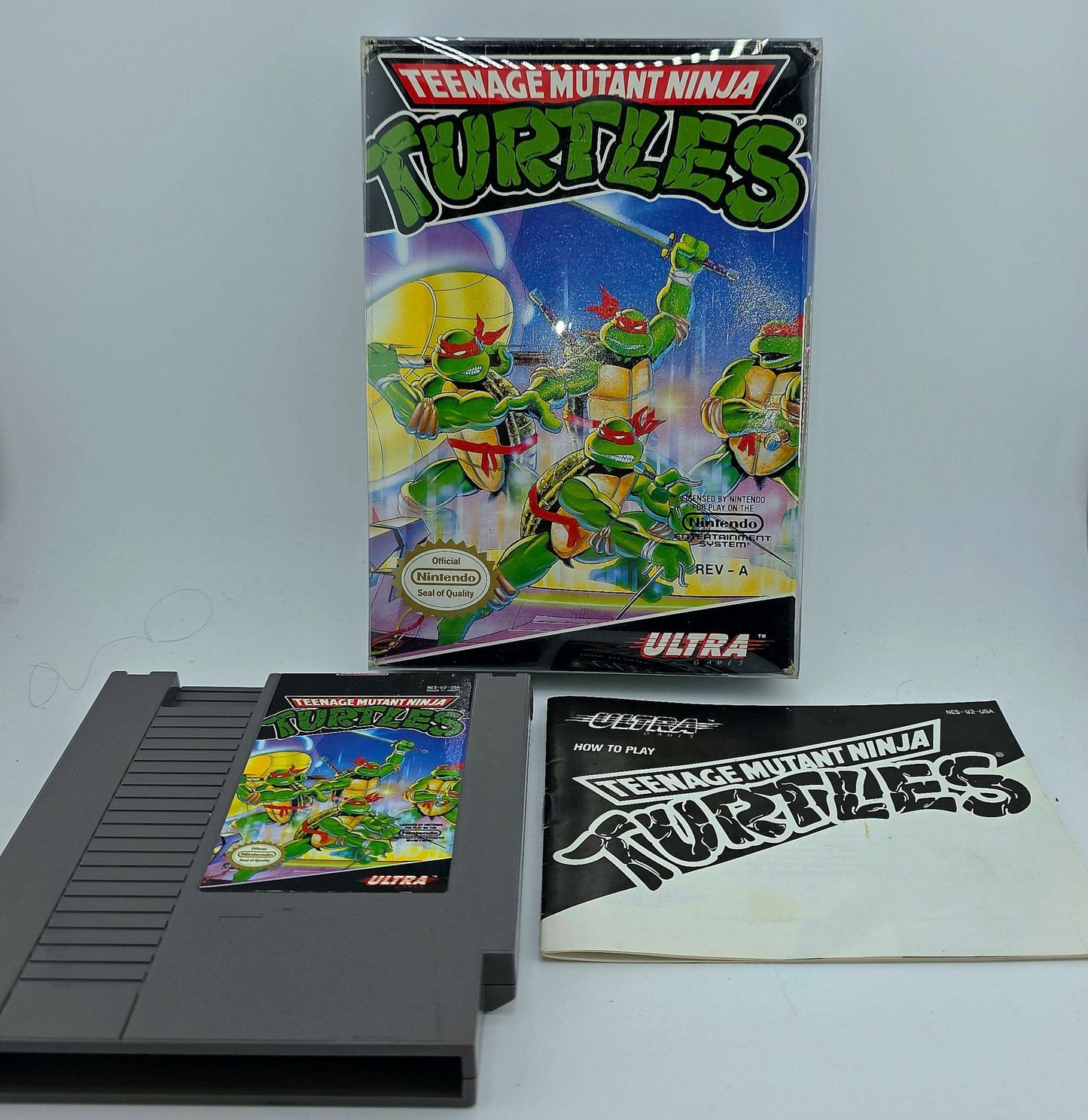 Teenage Mutant Ninja Turtles Boxed Nintendo NES