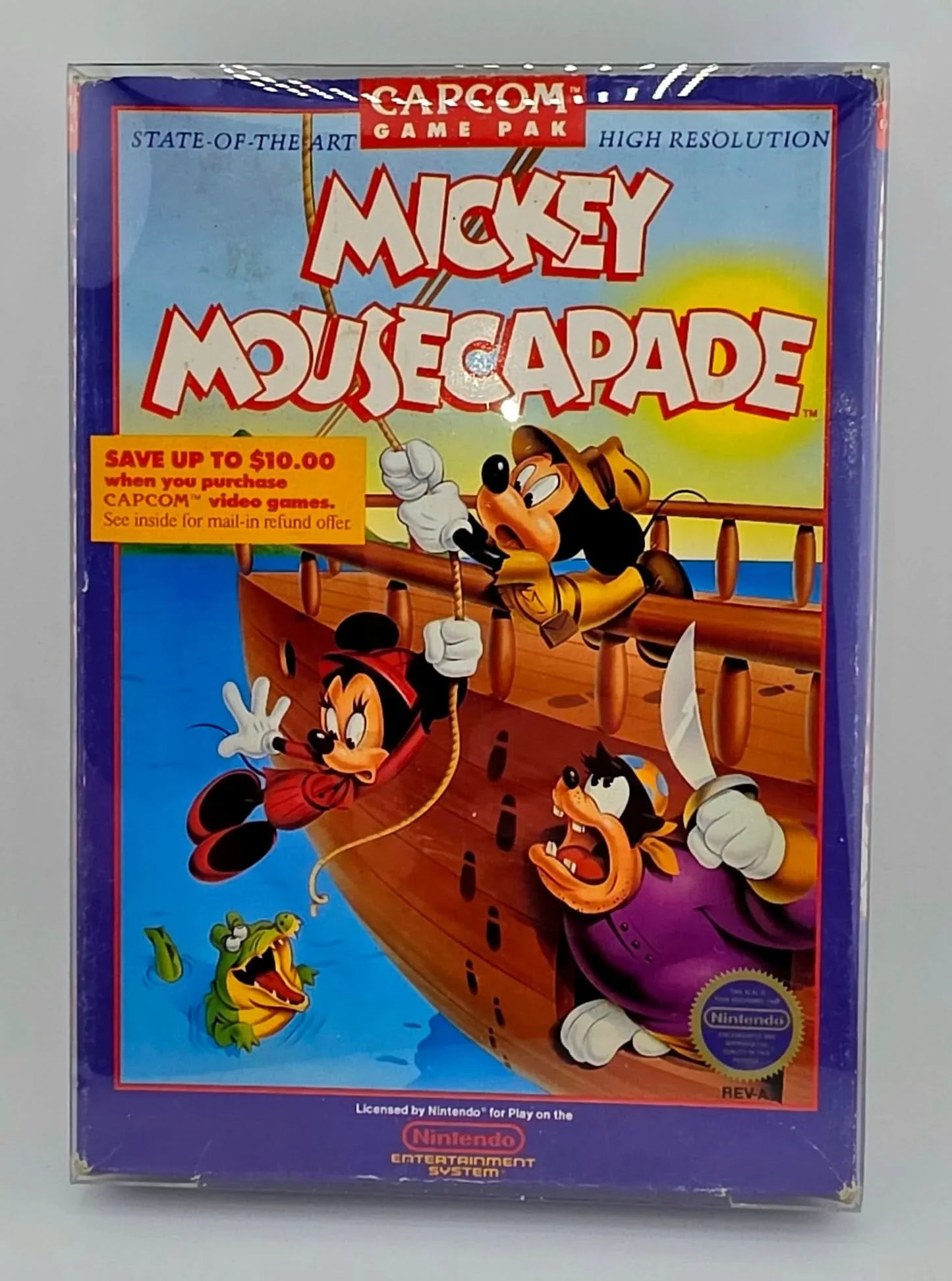 Mickey Mousecapade Nintendo Nes