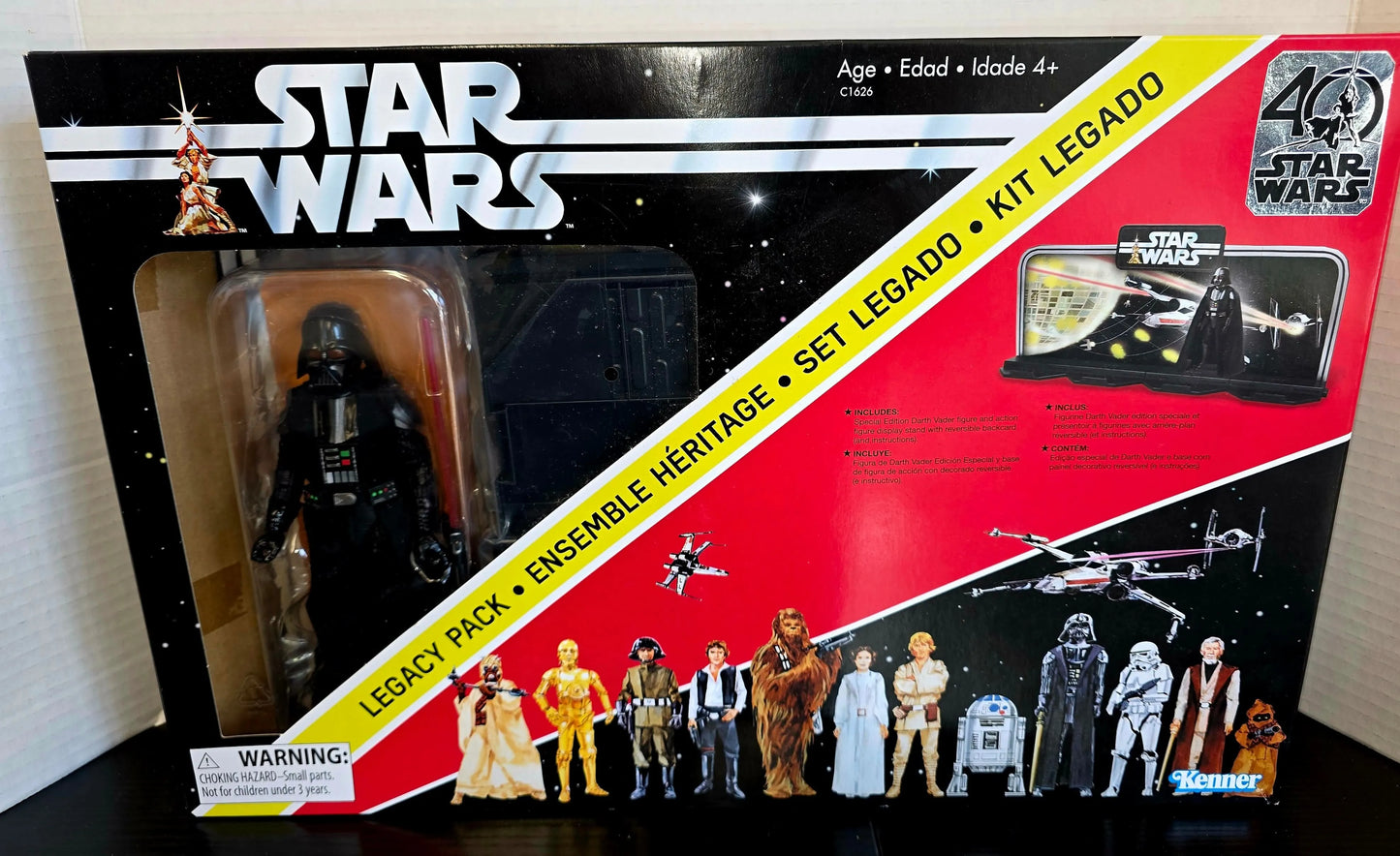 Figurine Star Wars the Black Series 40th Anniversary Legacy Pack