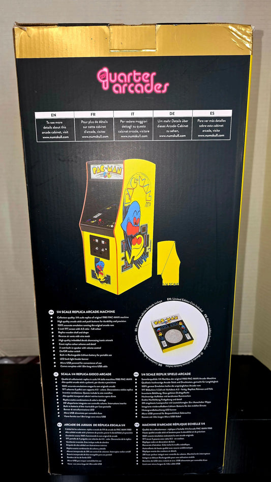 Réplique Officielle Pac-Man ¼ échelle Arcade Cabinet Collectors Edition