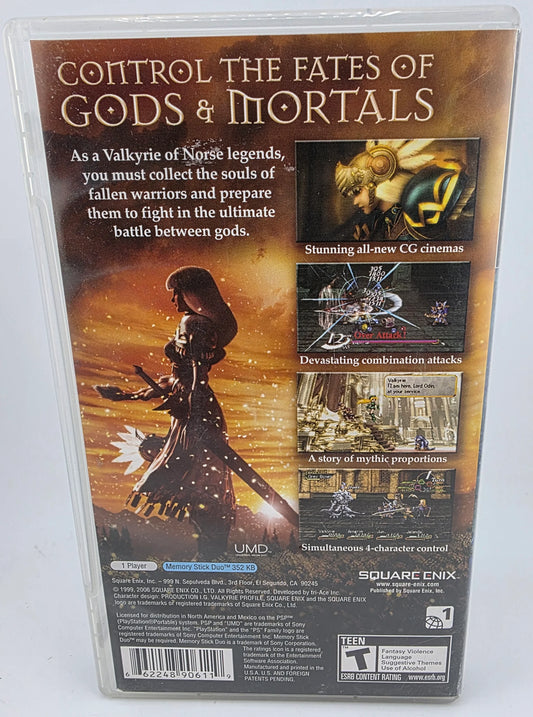 Valkyrie Profile Lenneth Playstation Portable Psp