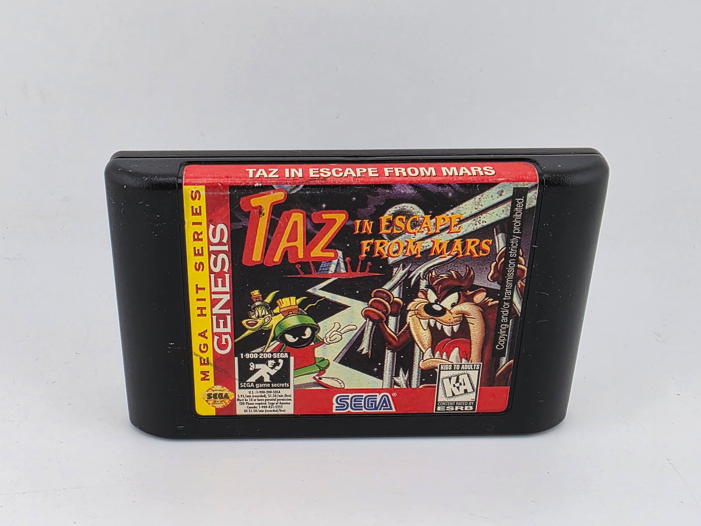 Taz in Escape from Mars Sega Genesis SG