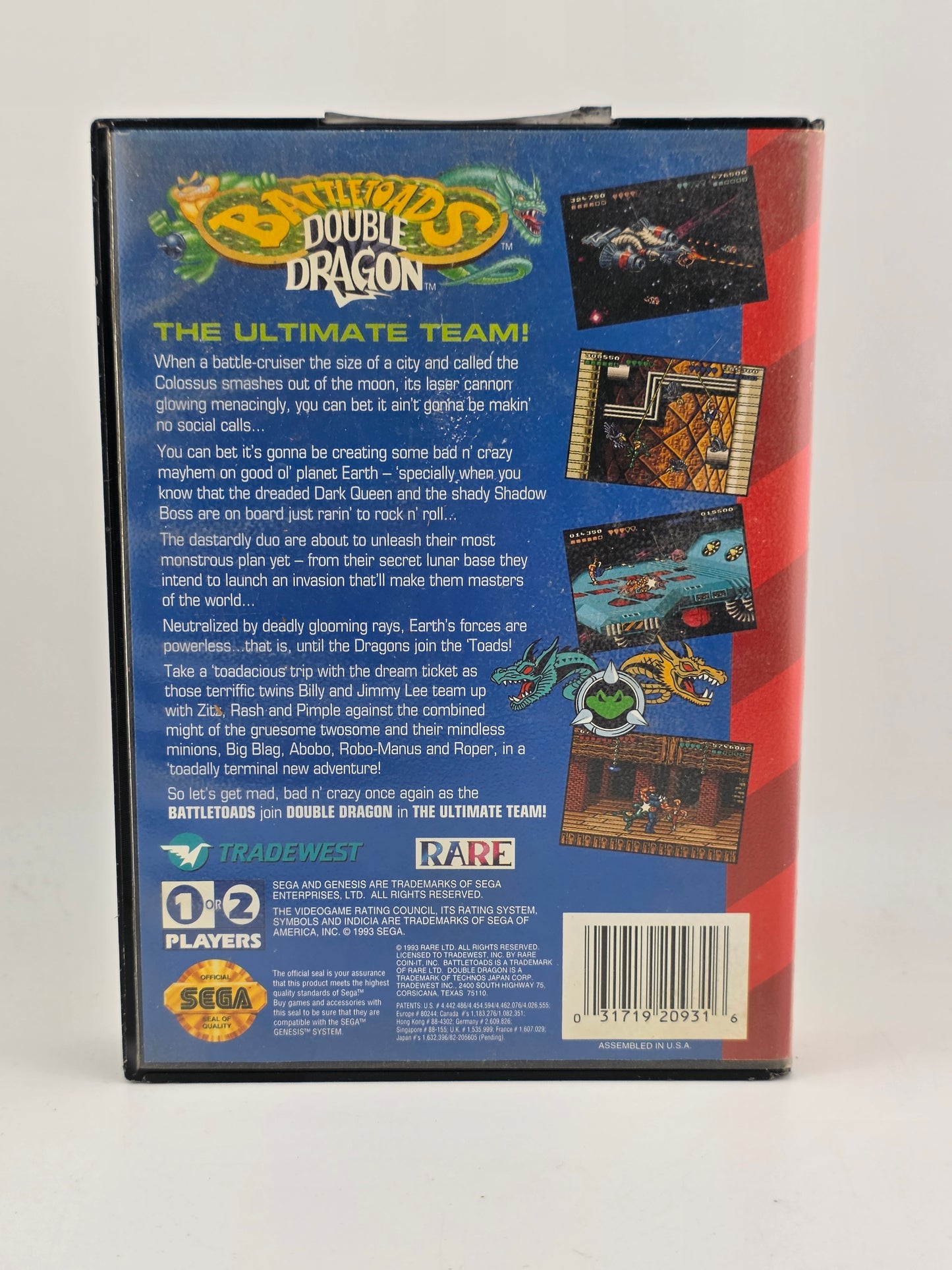 Battletoads and Double Dragon The Ultimate Team