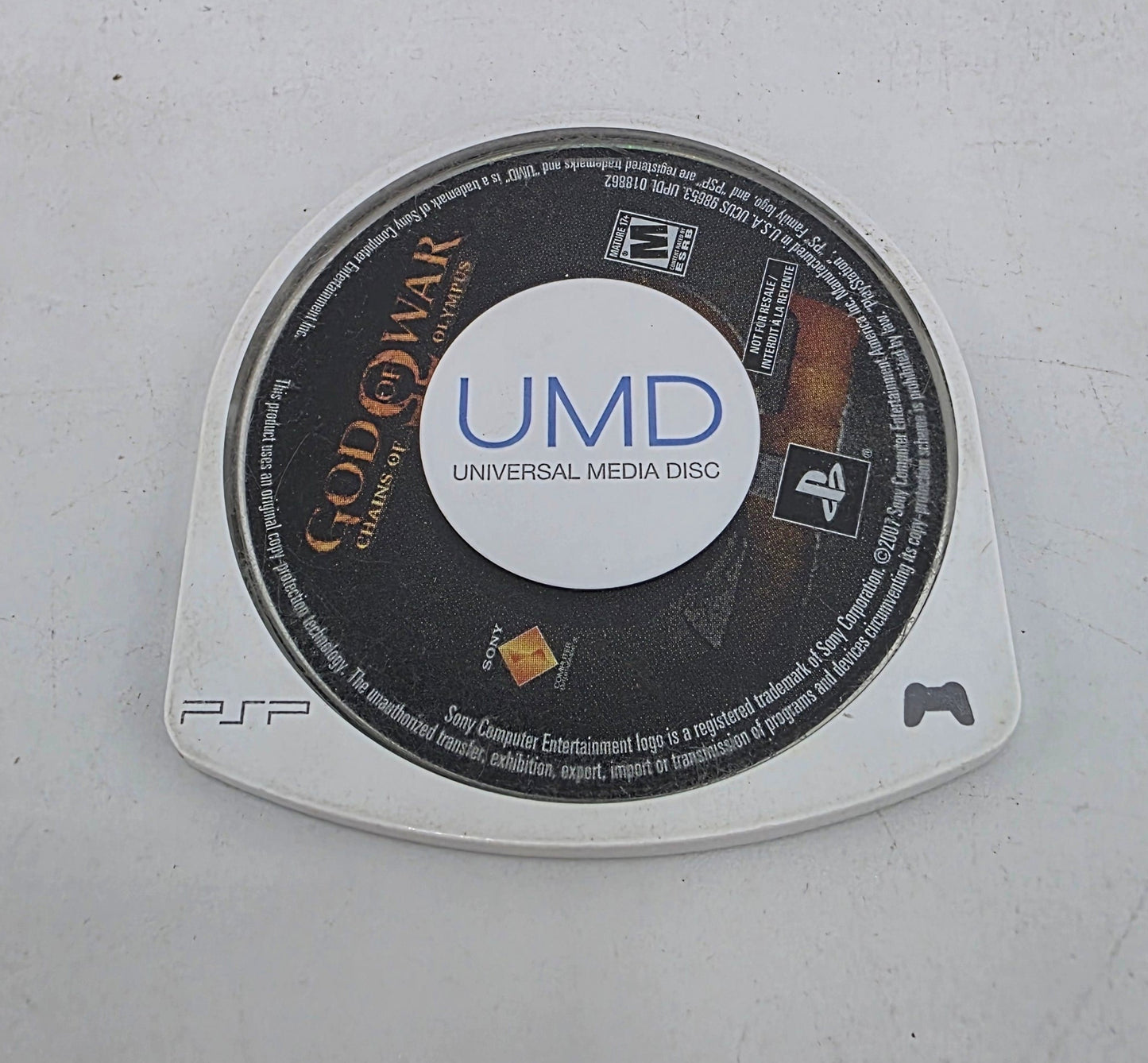 God Of War: Chains Of Olympus Not For Resale Playstation Portable PSP