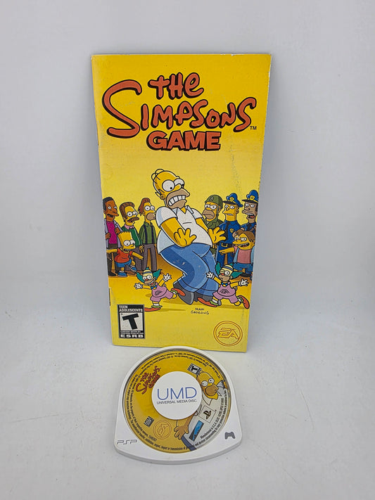 The Simpsons Game PlayStation Portable PSP