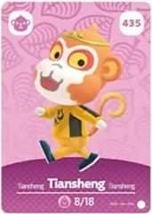 Animal Crossing Genuine Official Amiibo Card Tiansheng 435 jeux video game-x