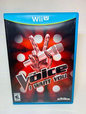 THE VOICE: I WANT YOU NINTENDO WIIU - jeux video game-x