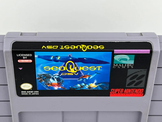 SEAQUEST DSV SUPER NINTENDO SNES