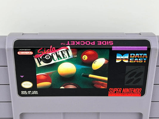 Side Pocket Super Nintendo SNES