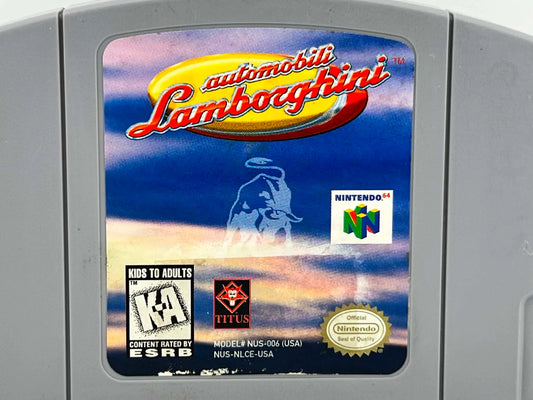Automobili Lamborghini Nintendo 64 N64