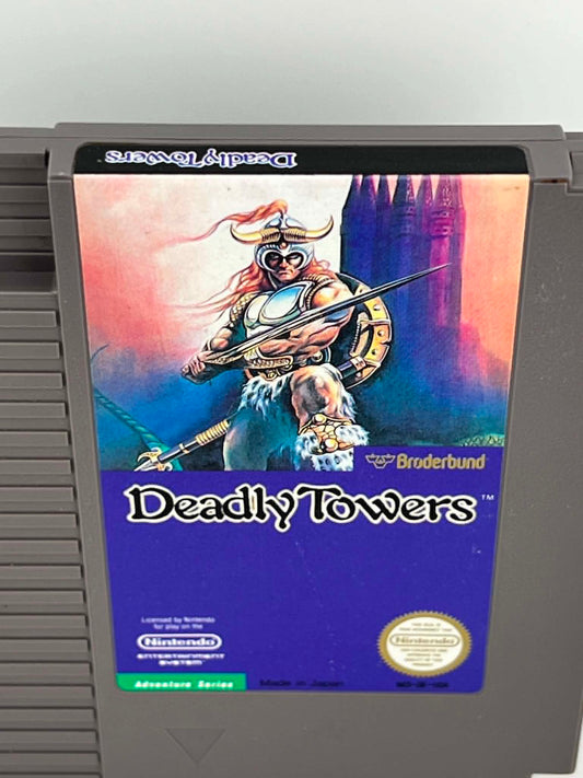 DEADLY TOWERS NINTENDO NES