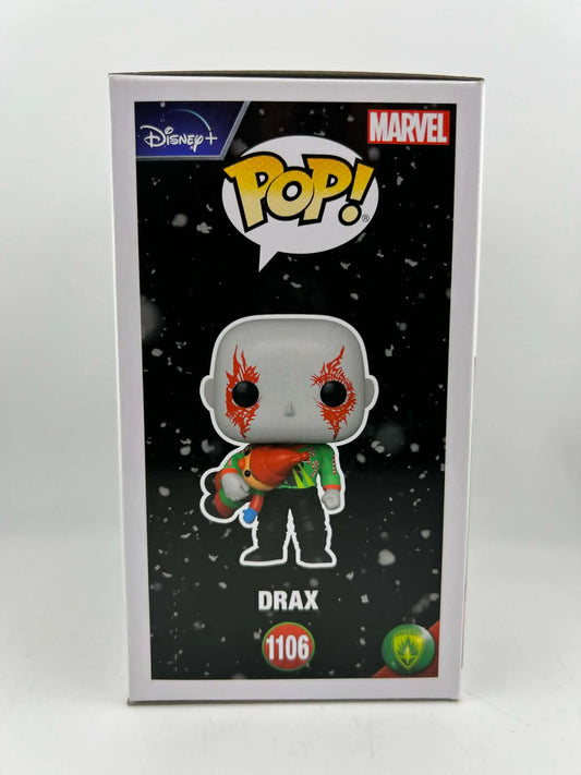 Funko Pop ! Marvel Guadiens de la Galaxie - Drax #1106 Spécial vacances