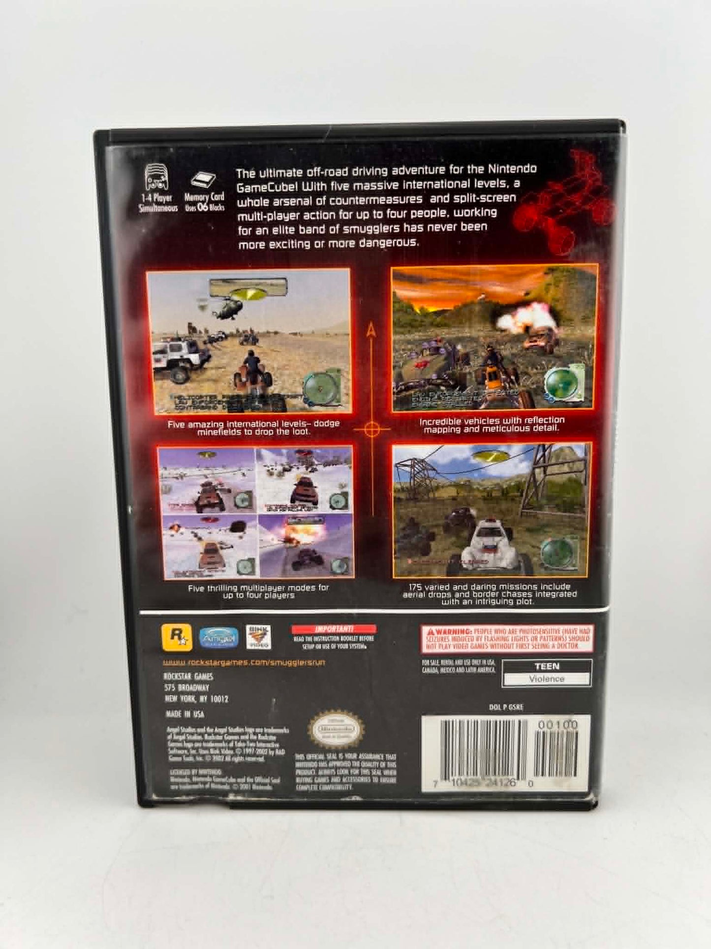 Smuggler’s Run: Warzones Nintendo GameCube NGC