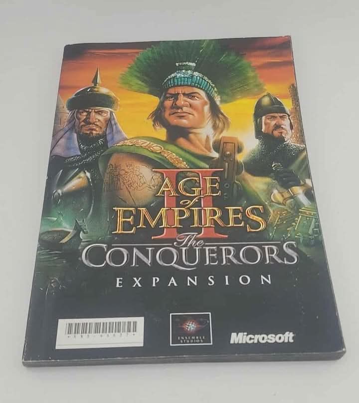 Age of Empires II 2: The Age of Kings and conquerors expansion Manual Reference Microsoft