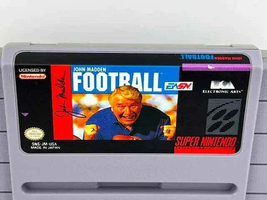 John Madden Football Super Nintendo Snes