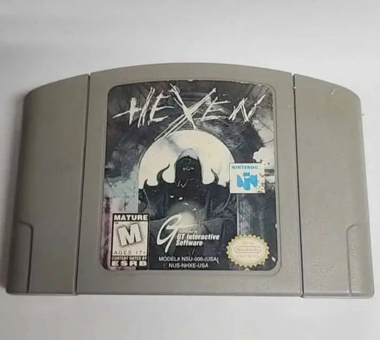 HEXEN NINTENDO 64 N64 GT Interactive