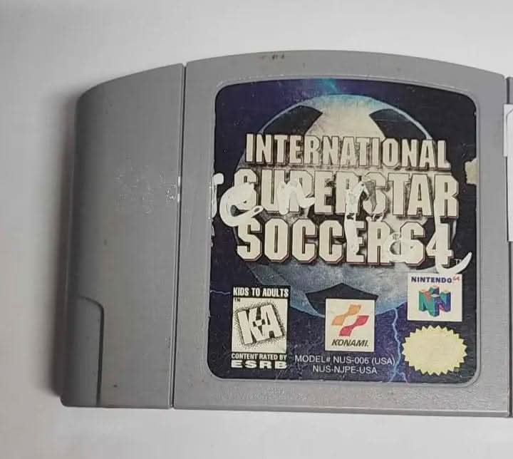 INTERNATIONAL SUPERSTAR SOCCER 64 NINTENDO 64 N64 Konami