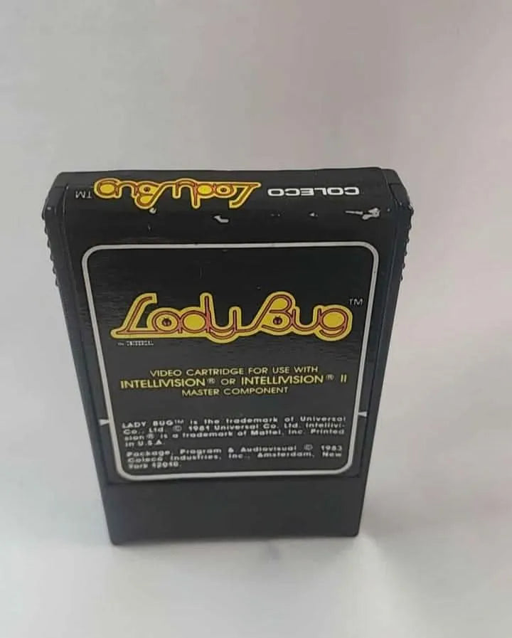 Lady Bug INTELLIVISION INTEL jeux video game-x
