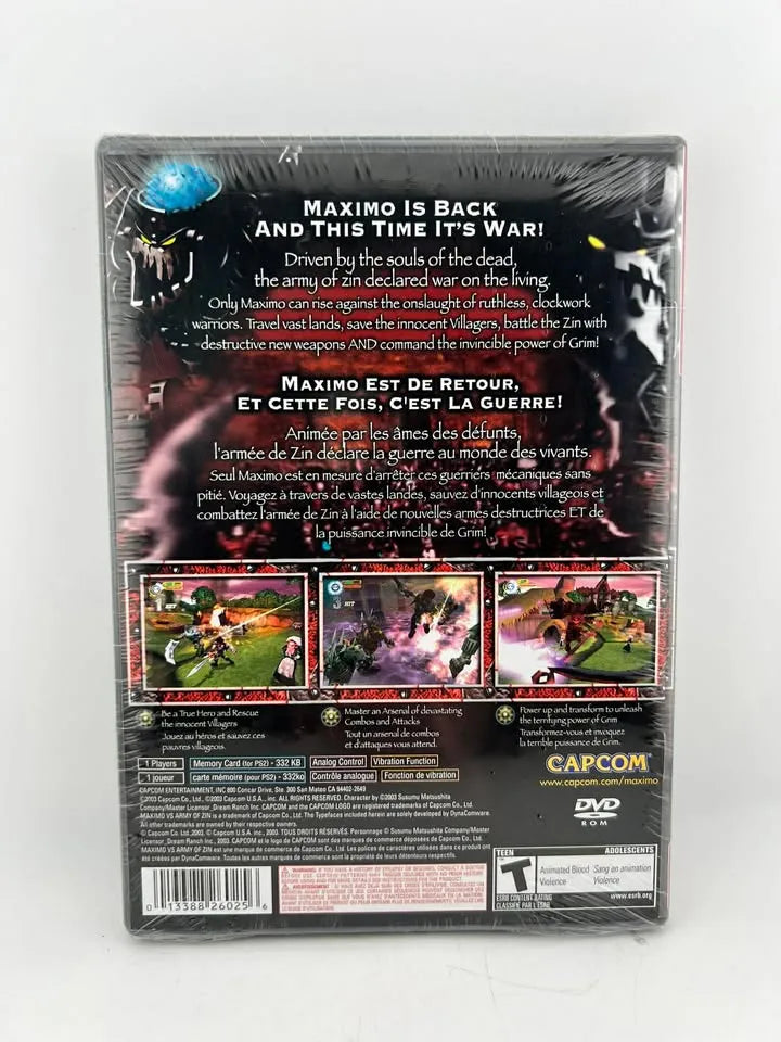 Maximo vs Army of Zin Greatest Hits Playstation 2 PS2
