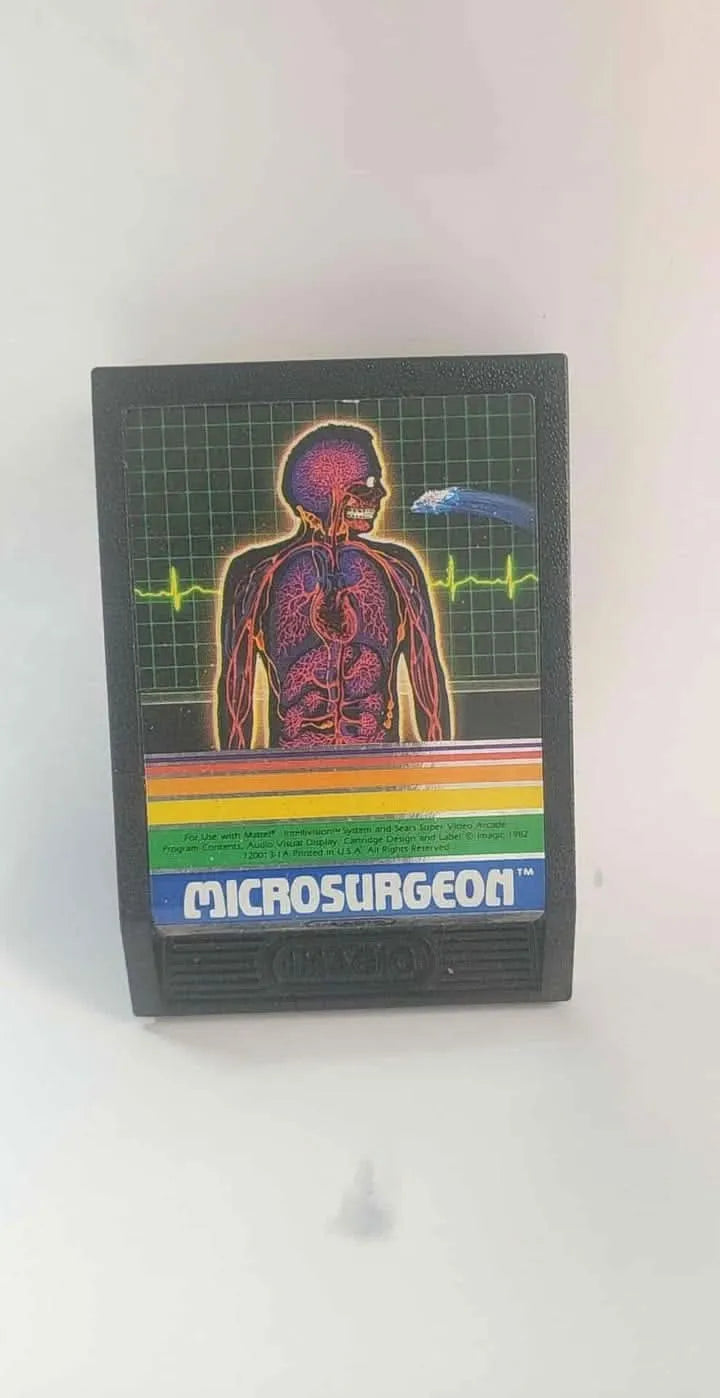MICROSURGEON (INTELLIVISION INTEL) jeux video game-x