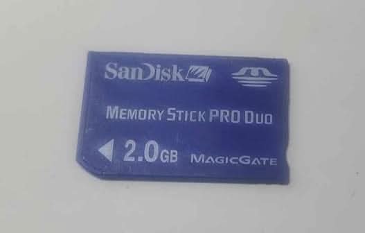 CARTE MÉMOIRE PLAYSTATION PORTABLE PSP MEMORY STICK PRO DUO sony