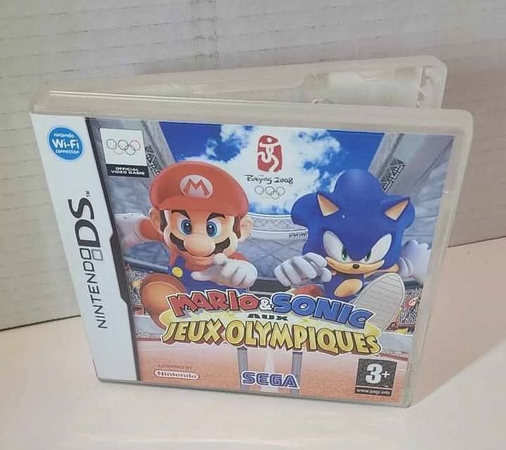 Mario and Sonic at the Olympic Games Beijing 2008 PAL IMPORT JDS jeux video game-x