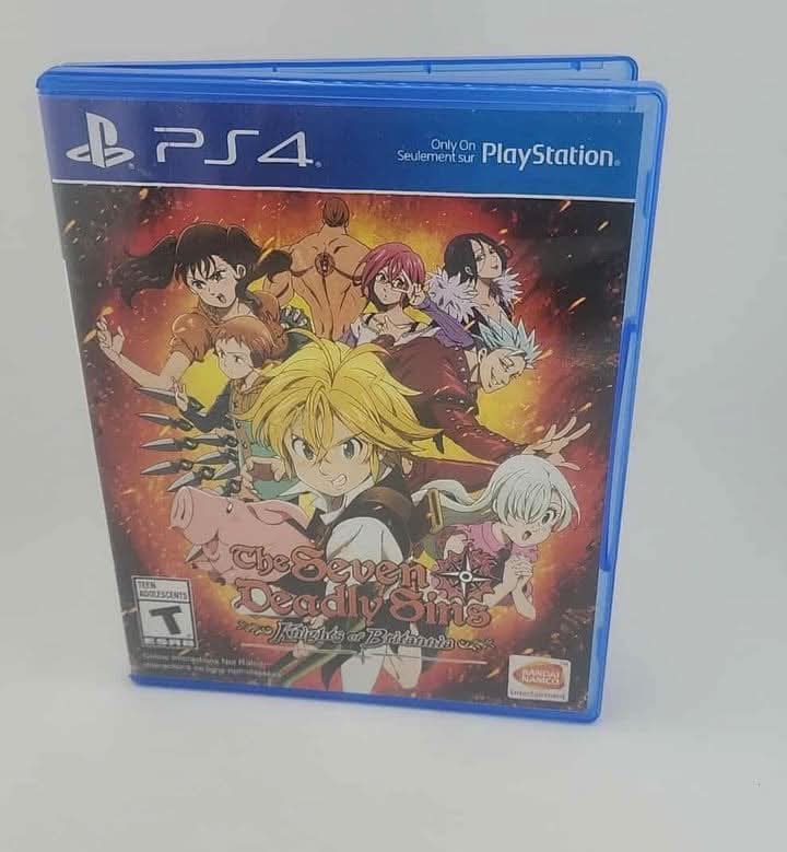 Seven Deadly Sins: Knights of Britannia Playstation 4 bandai namco