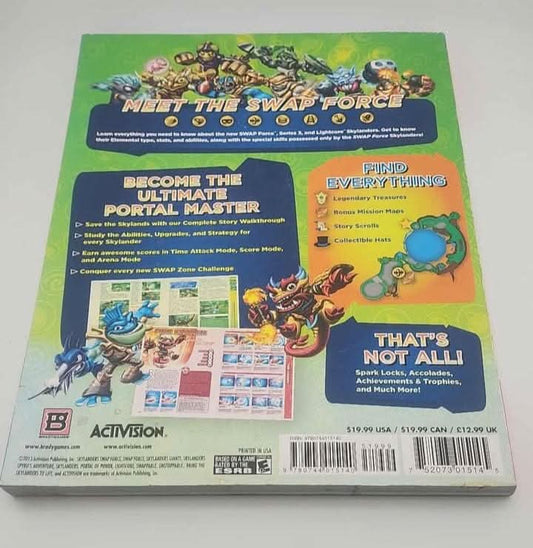 Skylanders: Swap Force Strategy Guide brady games