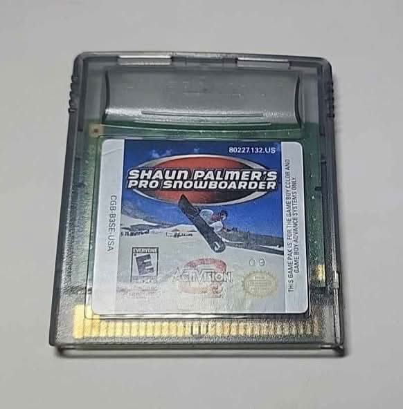 Shaun Palmers Pro Snowboarder Game Boy Color GBC jeux video game-x