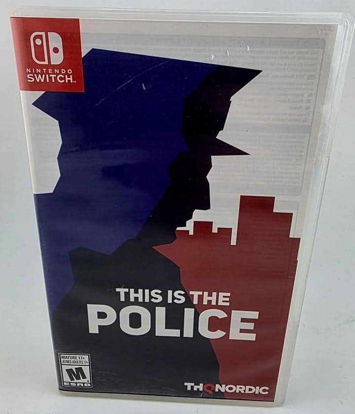 This is the Police Nintendo Switch game-x