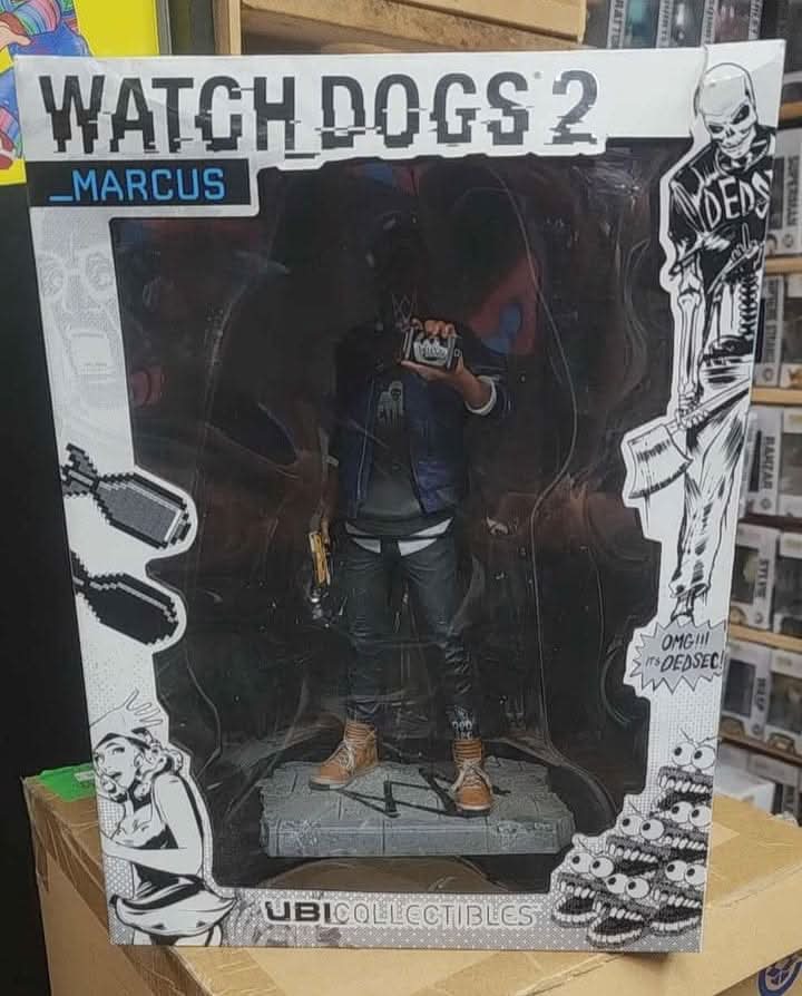 Watch Dogs 2 Marcus Figurine Ubisoft Universal jeux video game-x