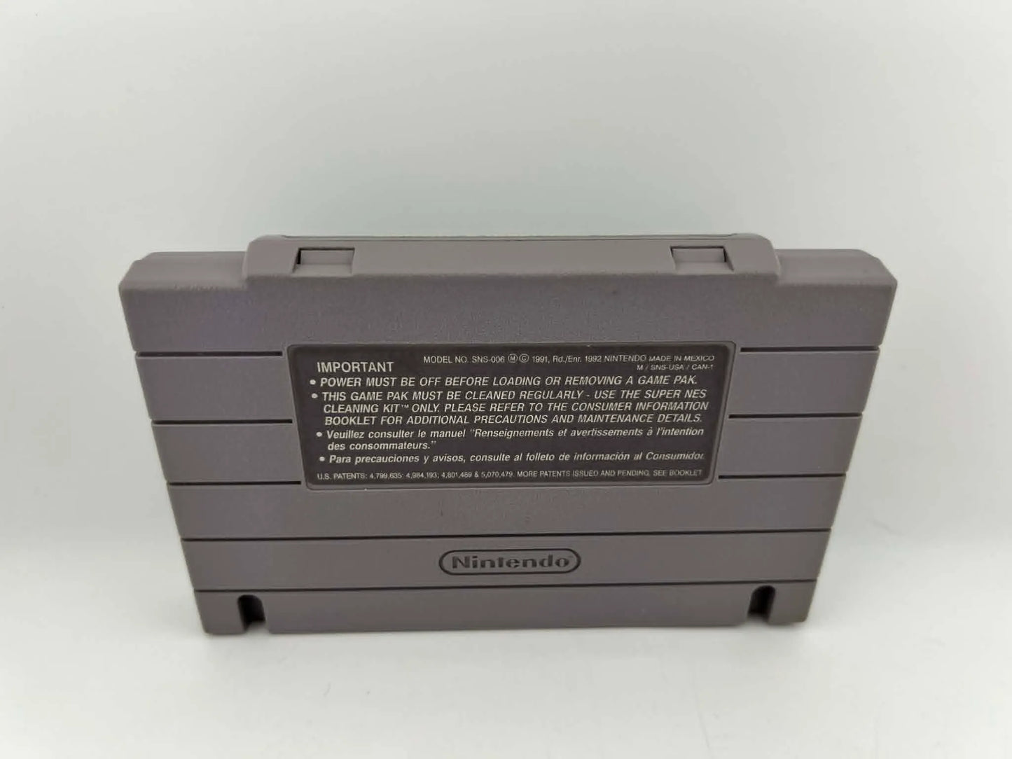 Mohawk And Headphone Jack Super Nintendo Snes