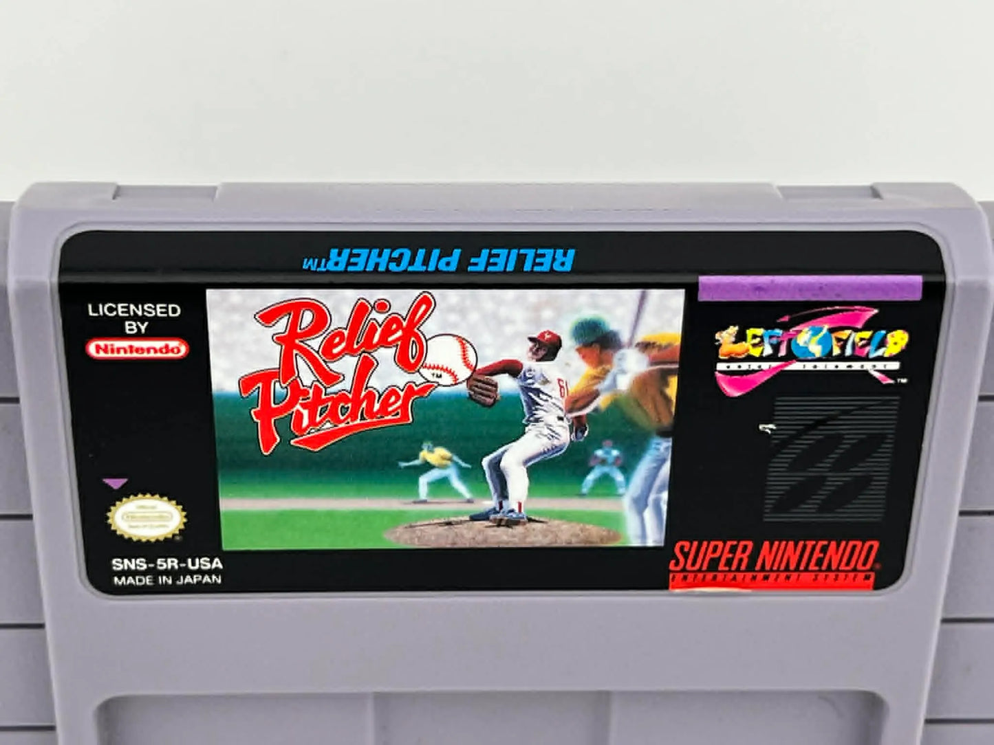 RELIEF PITCHER SUPER NINTENDO SNES