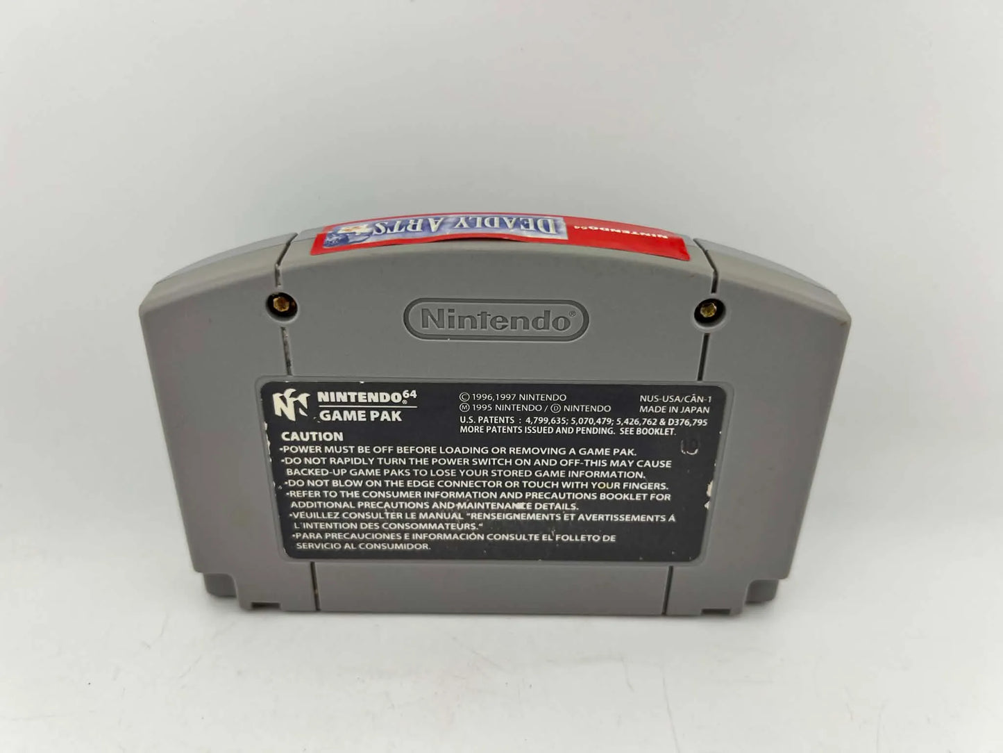 Deadly Arts Nintendo 64 N64