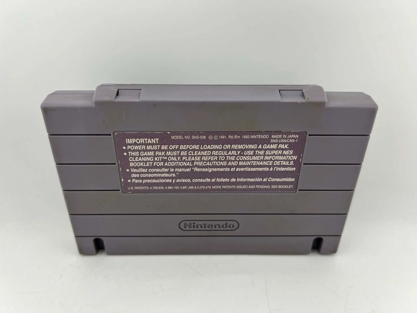 FIFA International Soccer Super Nintendo Snes