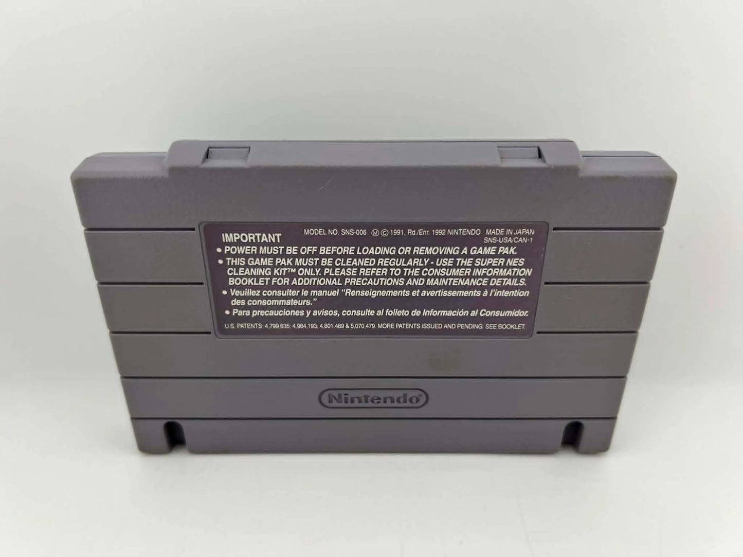 Side Pocket Super Nintendo SNES