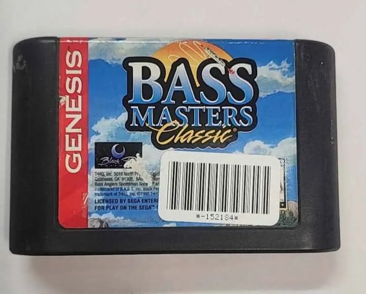 BASS MASTERS CLASSIC SEGA GENESIS SG sega