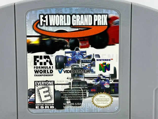 F1 World Grand Prix Nintendo 64 N64