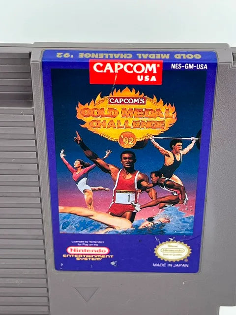 Capcom's Gold Medal Challenge 92 Nintendo Nes