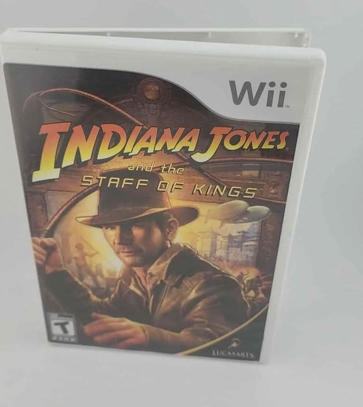 Indiana Jones And The Staff Of Kings Nintendo Wii lucasarts