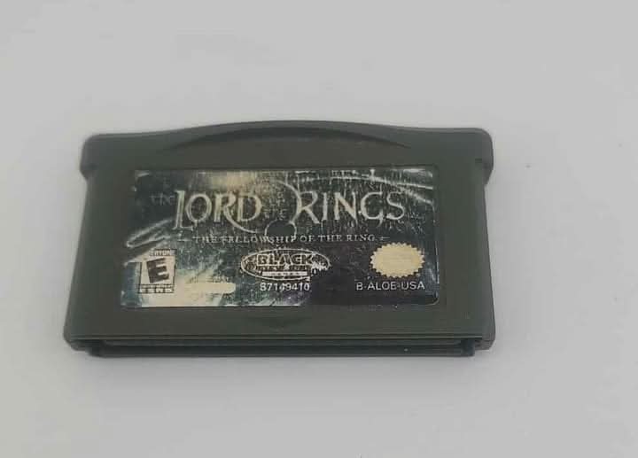 The Lord of the Rings Fellowship of the Ring Game Boy Advance GBA wb game