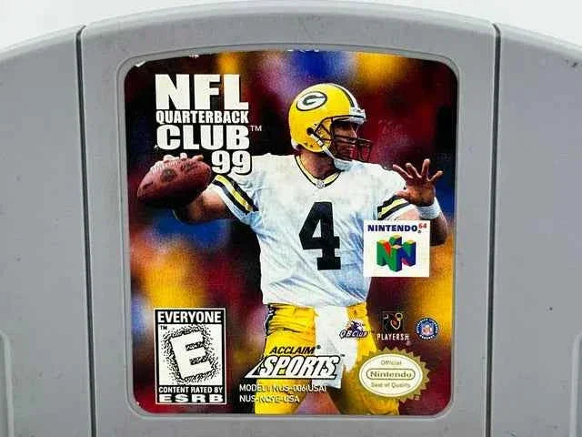 NFL Quarterback Club 99 Nintendo 64 N64