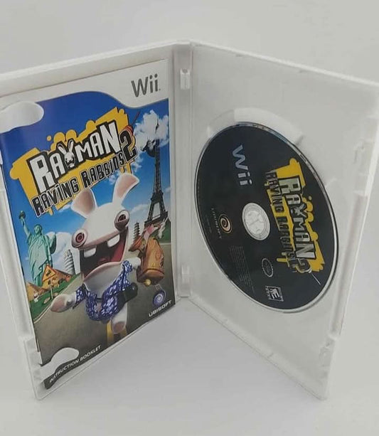 Rayman Raving Rabbids 2 Nintendo Wii ubisoft