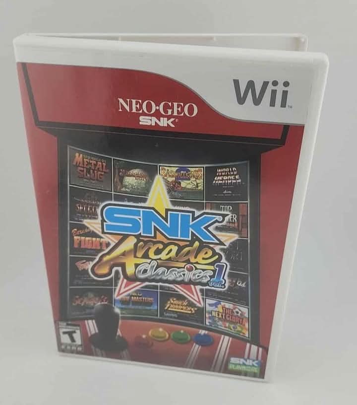 SNK Arcade Classics Volume 1 Nintendo Wii snk