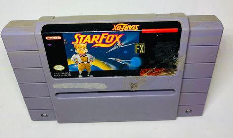 STAR FOX SUPER NINTENDO SNES - jeux video game-x